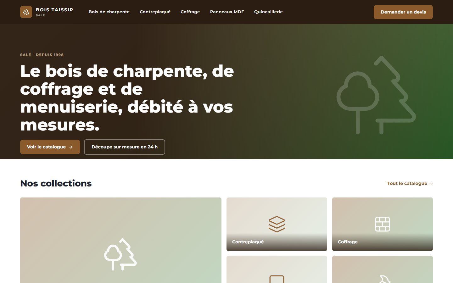 Vitrine carrelage